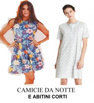 CAMICIE DA NOTTE ESTIVE