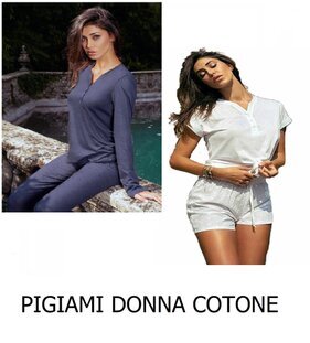 PIGIAMI DONNA COTONE